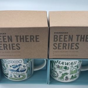 MAUI + HAWAII Been There Series Starbucks Mug Set of 2